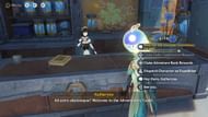Talk to Katheryne in Nasha Town (Image via HoYoverse)
